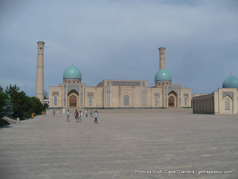 Walking around Tashkent